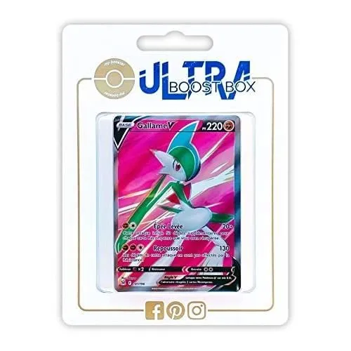 Cartes Pokémon - MY-BOOSTER - GALLAME V 181-196 FULL ART - ULTRABOOST X EPEE ET BOUCLIER 11 ORIGINE-0