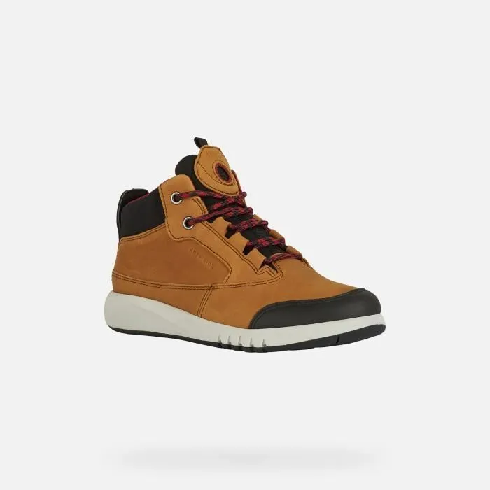 Bottes - GEOX - J AERANTER ABX - Marron - Textile - Imperméables Amphibiox™-2