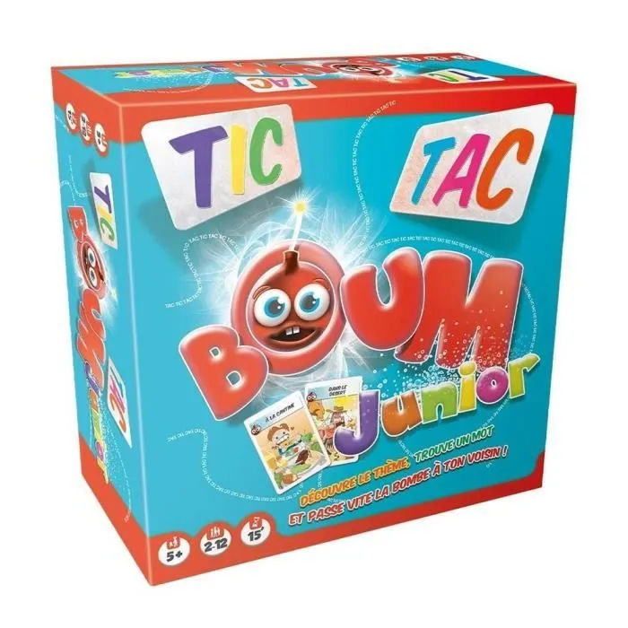 Tic Tac Boum Junior Eco Pack - Asmodee - Jeu de société-1