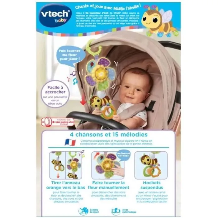 VTECH BABY - Ma Tourni Fleur d'Eveil-3