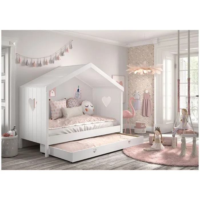 Amori Lit Cabane Ouvert et Lit-5