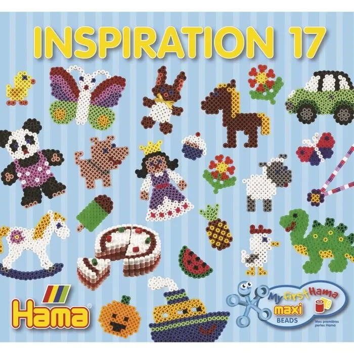 Livret d'inspiration MAXI (grosses perles Ø10 mm) N° 17 - Hama {couleur}-0