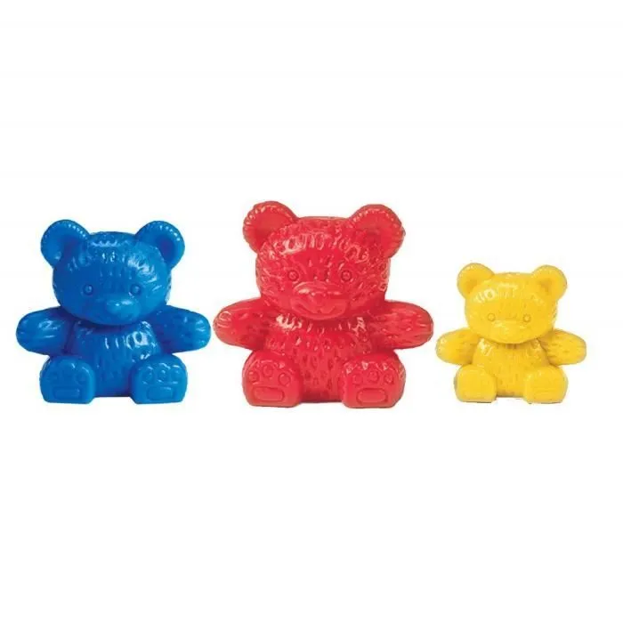 Jouet éducatif - Learning Resources - LER0725 - Kit d'ours à compter - 4 couleurs - 3 ans et plus-0