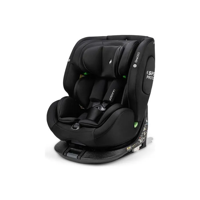 OSANN - Siège auto bébé/enfant One360 rotatif Isofix - 40-150 cm - 0 à 12 ans - Groupe 1/2/3  Noir - 40-150 cm-0