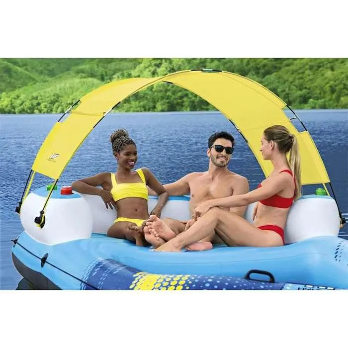 Bestway Île flottante Hydro Force 305x186x58 cm, île gonflable, chaise longue de piscine, chaise longue gonflable, flotteur 3202711-0