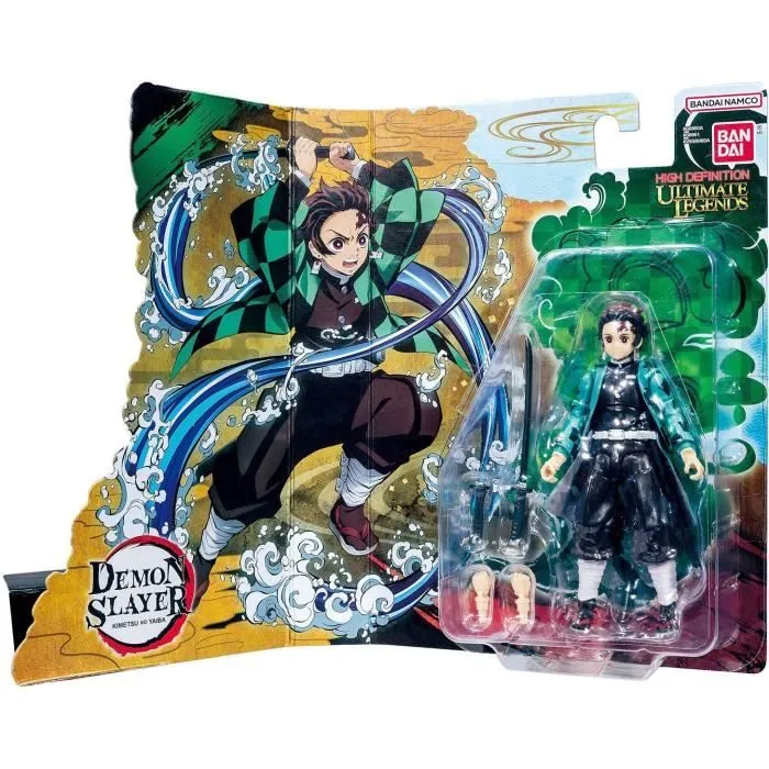 BANDAI - Ultimate Legends HD - Figurine d'action Demon Slayer 12 cm - Tanjiro Kamado - VE88961-4