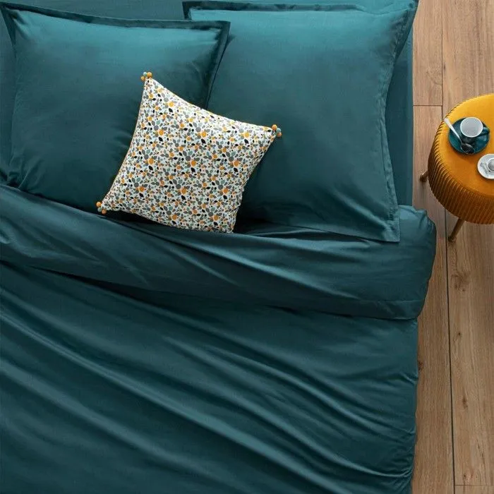 Drap Plat "Intérieur" 240x290cm Bleu Canard-5