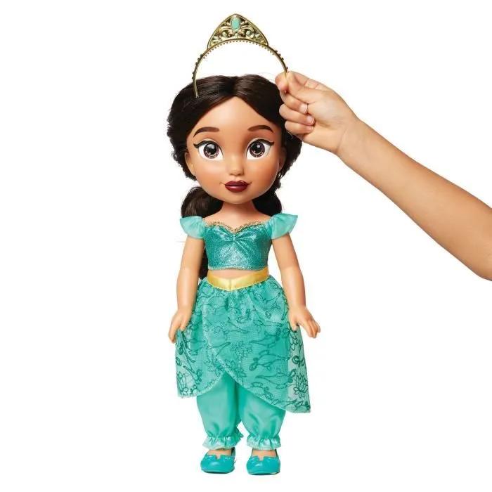 DISNEY PRINCESS Poupée Princesse Jasmine en plastique - 38 cm-1