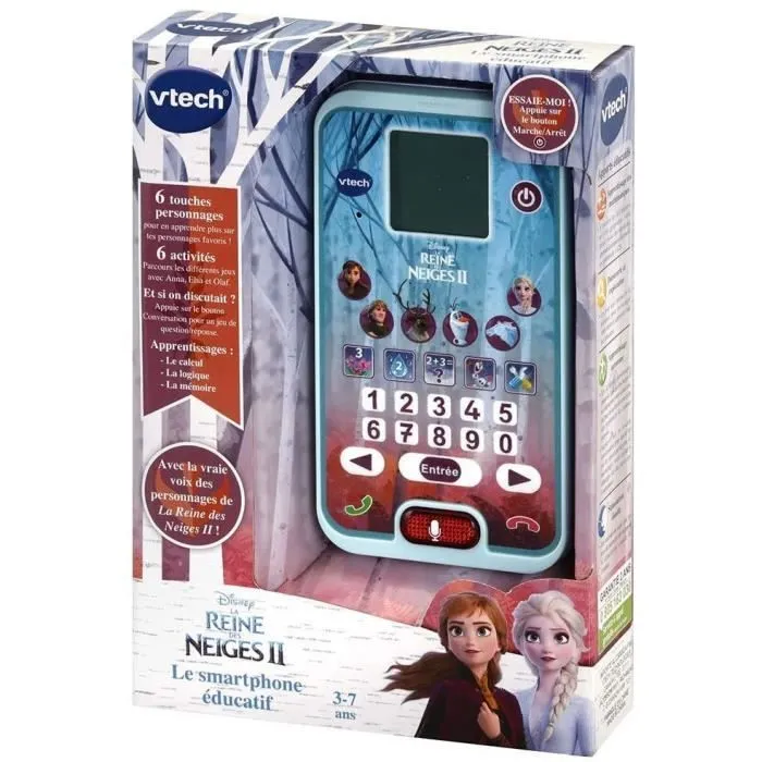Smartphone éducatif VTECH - La Reine des Neiges 2 - 3-7 ans - Jeux éducatifs inclus-5