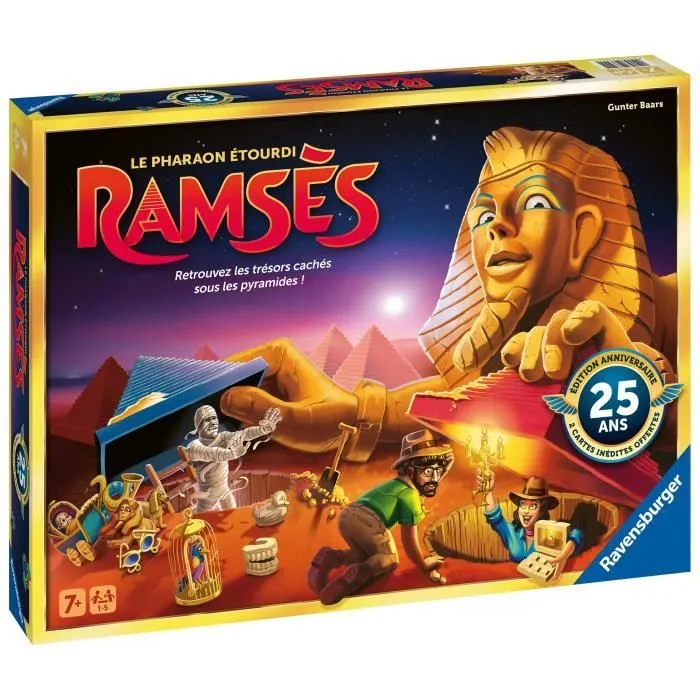 Ramsès 25ème anniversaire, Jeu de société, A partir de 7 ans, Ravensburger-5