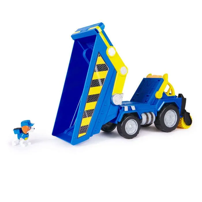 Pat Patrouille Rubble et son équipe Benne avec pièces mobiles Véhicule à roues avec sons et lumières-3