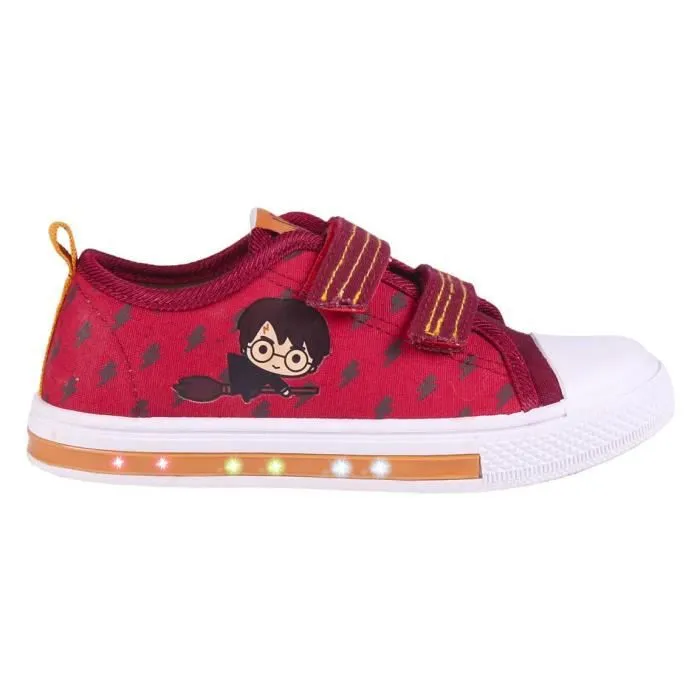 Chaussures basket Enfant - WARNER BROS - Harry Potter - Rouge - Scratch - Basses lumineuse-0