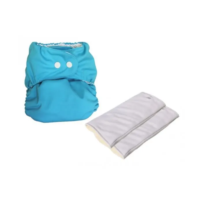 Kit d'essai Couches Lavables - So Easy - Taille Unique (3-15 kg) - Turquoise-0