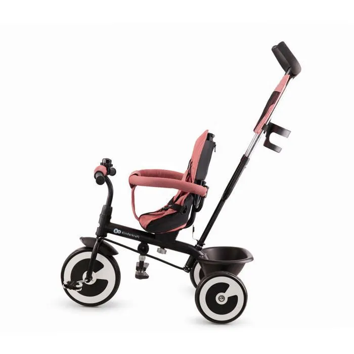 Tricycle évolutif KINDERKRAFT Aston - 3 roues - De 9 mois à 5 ans - Rose Pink-2