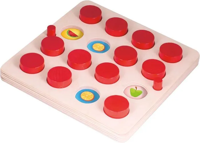 Memory - Jeu de Société en Bois pour Enfants - Jeu de Société pour Toute la Famille - Milliwood-1