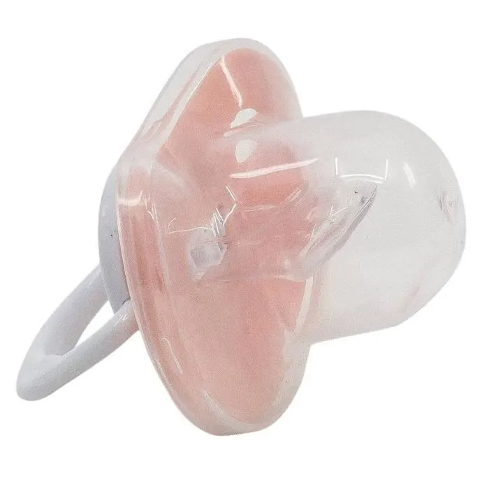 Lot de 2 sucettes - THERMOBABY - Silicone orthodontique - Avec clip protection - 0-6 mois - Minnie-2