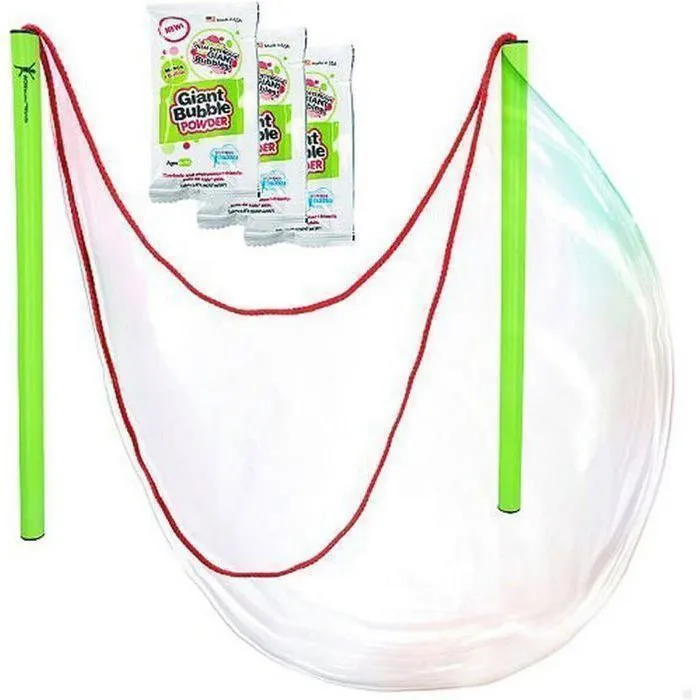 Kit de bulles géantes WOWMAZING (3 sachets de savon)-0