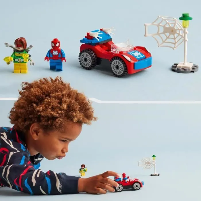 LEGO® Marvel 10789 La Voiture de Spider-Man et Docteur Octopus, Jouet avec Spidey et Briques-5