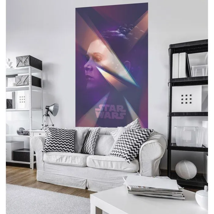 Poster géant - Star Wars - Princesse Leia - H 200 x L 120 cm - Intissé - Décoration murale-1