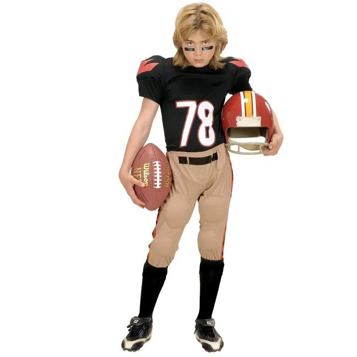 Déguisement footballeur américain garçon - Multi - Taille 11 à 13 ans-2