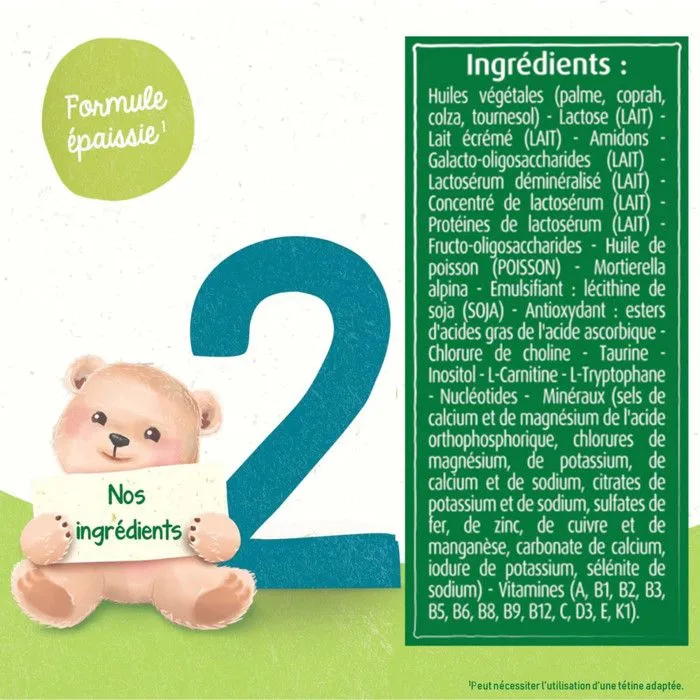 3 Boîtes de Lait en poudre Premium 2 (3x820g) - Blédilait De 6 à 12 Mois-3