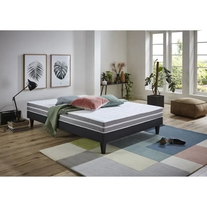 DORMIPUR Matelas 140x190cm - Mousse mémoire de forme - 16cm-0