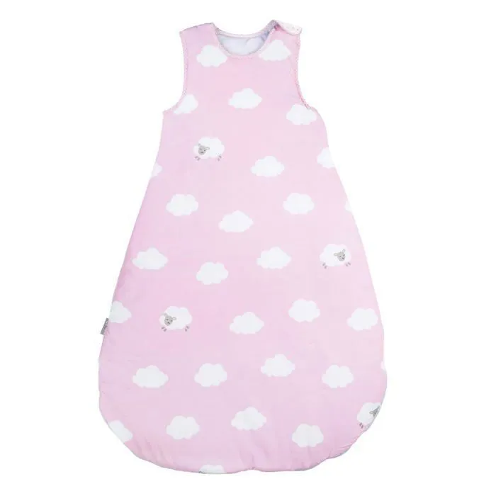 ROBA Gigoteuse Bébé Kleine Wolke - Différentes Tailles - Toute l'Année - Rose / Blanc-2