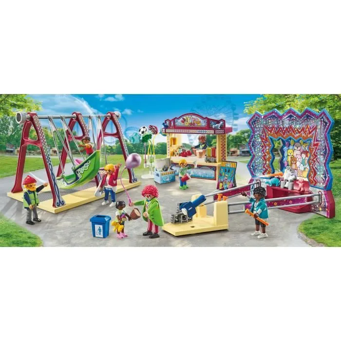 PLAYMOBIL 71452 Parc d'attraction, My Life, 135 pièces, Dès 4 ans-1