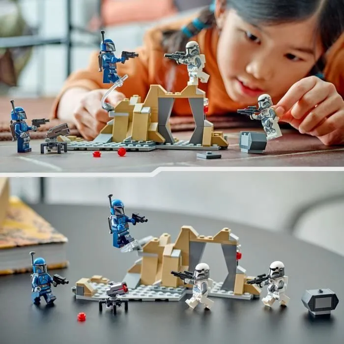 LEGO® Star Wars 75373 Pack de combat de l’embuscade sur Mandalore - Jouet de construction-4