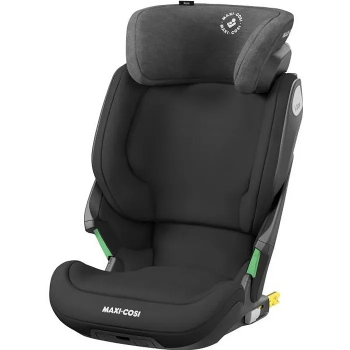 Siège Auto MAXI COSI Kore, Groupe 2/3, i-Size, Isofix, Réhausseur Inclinable, 100 - 150 cm, de 3.5 ans à 12 ans, Authentic Black-0