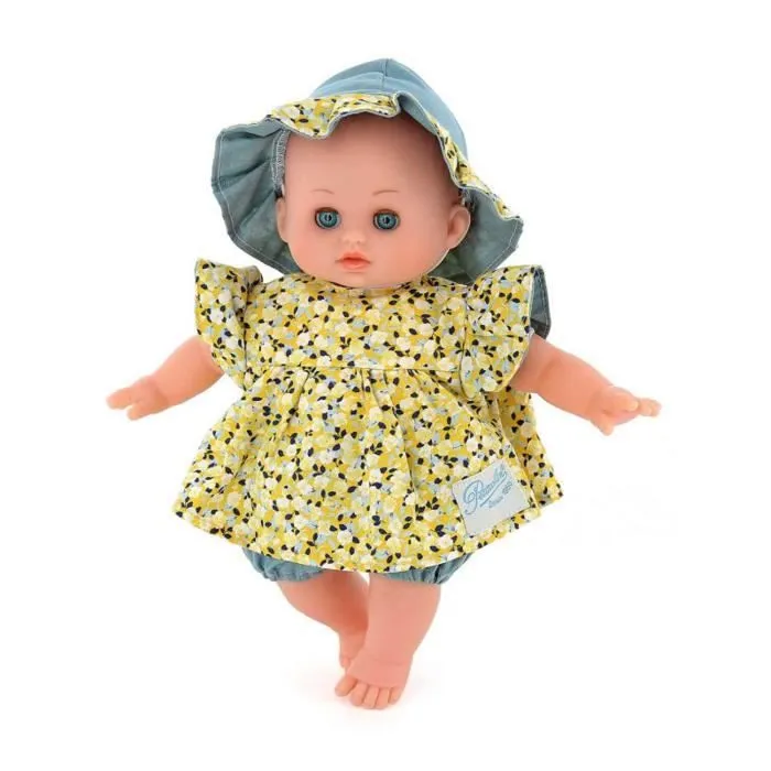 Poupon Ecolo Doll - 28 cm : Bouton d'Or Coloris Unique-0