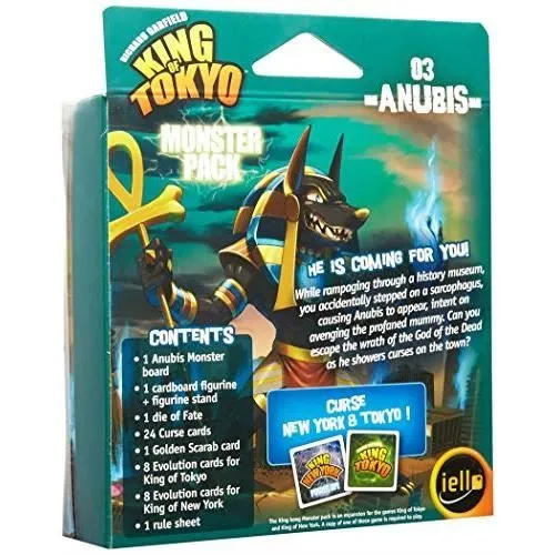 Jeu de société - IELLO - Anubis Monster Pack - Multicolore - 2 joueurs ou plus - 30 min-1