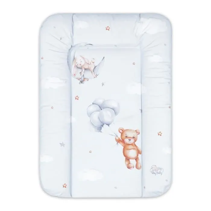 Matelas à langer bébé 70 x 50 cm-matelas à langer matelas à langer imperméable matelas à langer doux ours en peluche-0