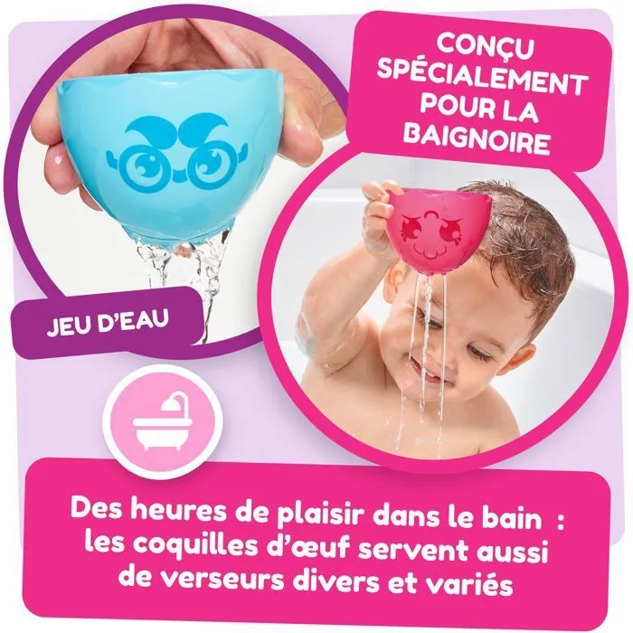 Jouet éducatif - Piou Piou - Gigognes - Multicolore - 5 coquilles - 12 mois et plus-2