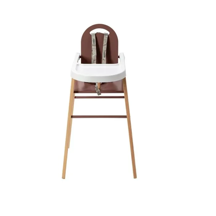 Combelle - 131315 - Chaise haute fixe Lili Hybride Vieux Rose-1