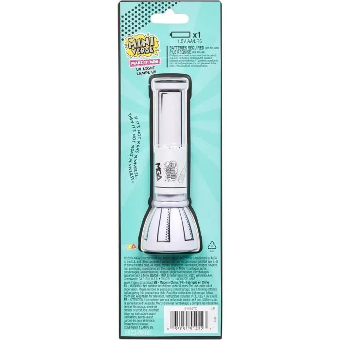 MGA Miniverse - Lampe à U.V. -Sèche tes créations en résine -1 secondes - 8 ans et plus - Aléatoire-5