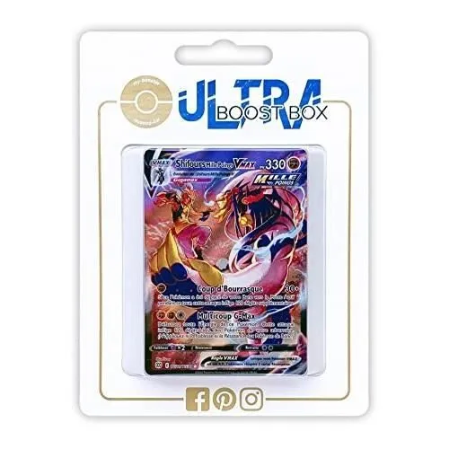 Cartes Pokemon - MY-BOOSTER - SHIFOURS MILLE POING VMAX TG21-TG30 FULL ART ALTERNATIVE SECRETE-0