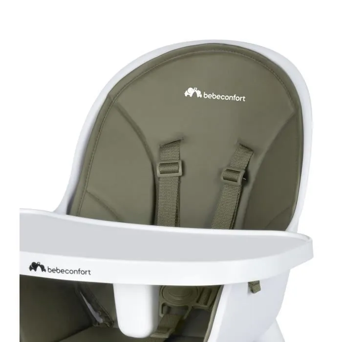BEBECONFORT AVISTA Chaise haute évolutive, Dès 6 mois jusqu' à 6 ans (30 kg), se transforme en petite chaise enfant, Mineral green-7