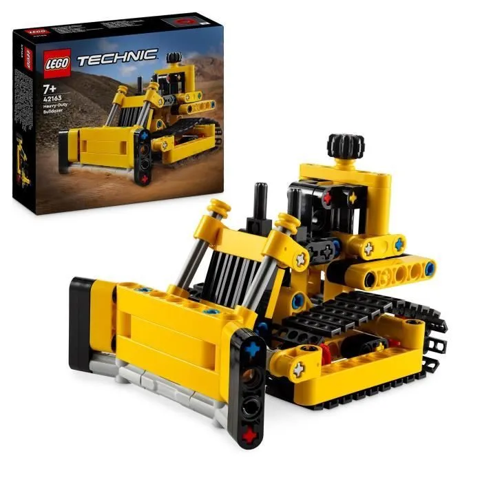 LEGO® 42163 Technic Le Bulldozer, Jouet de Construction pour Enfants, Véhicule Excavateur-0