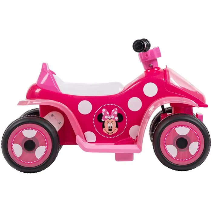 Quad électrique de Disney Minnie par Huffy, pour enfant de 1,5 à 3 ans, rose-1
