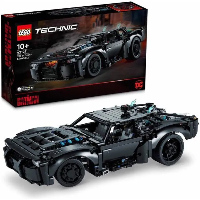 LEGO® Technic 42127 La Batmobile de Batman, Jouet Batmobile, Voiture Batman Jouet, Cadeau Garçon et Filles 10 Ans et Plus-0
