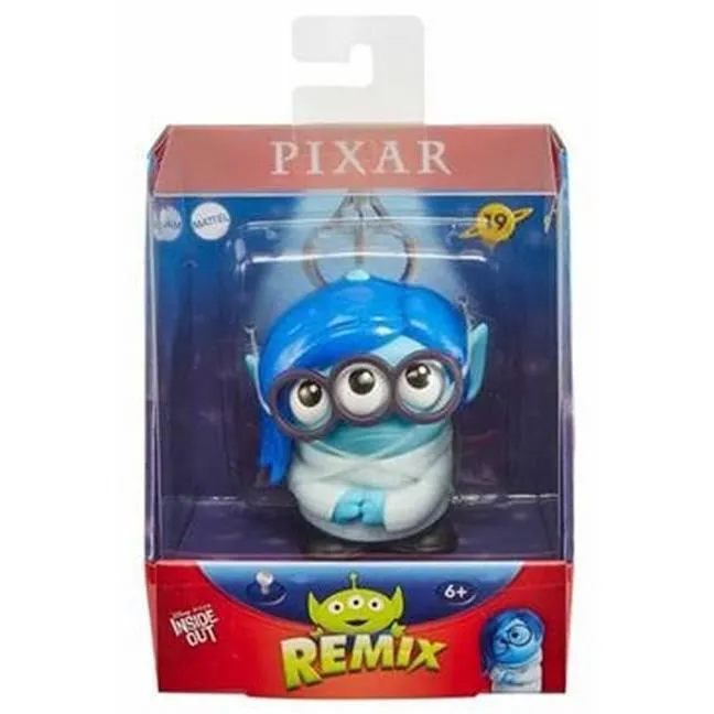 Figurine Sadness tristesse - Disney Pixar - Remix - Inside out - Bleu - Enfant - 6 ans - MATTEL - 2 ans-0