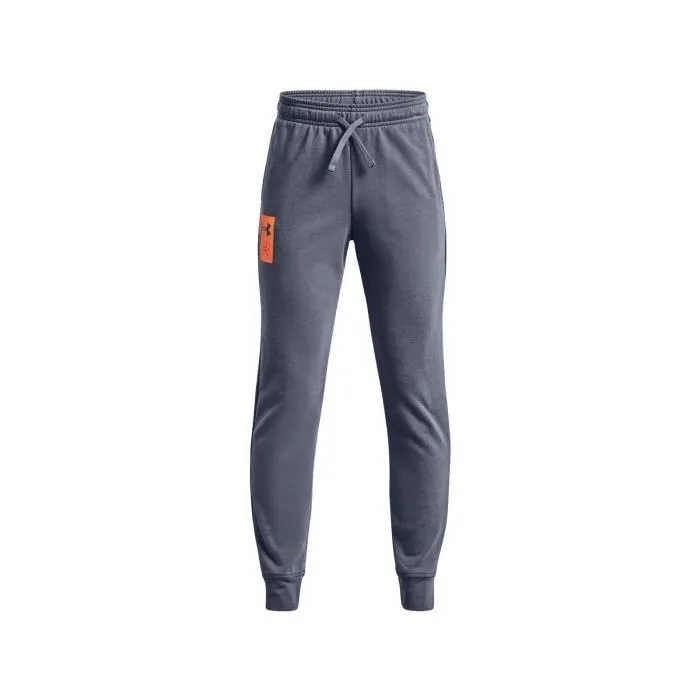 Pantalon de survêtement - Under Armour - Rival Terry Junior - Bleu - Multisport - Garçon-0