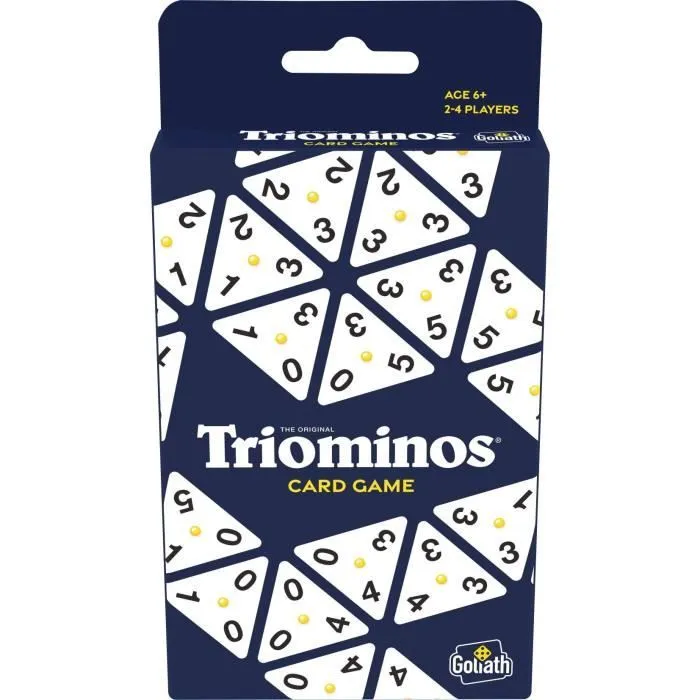 Triominos Card game - Jeu de société - GOLIATH - Dès 6 ans-0