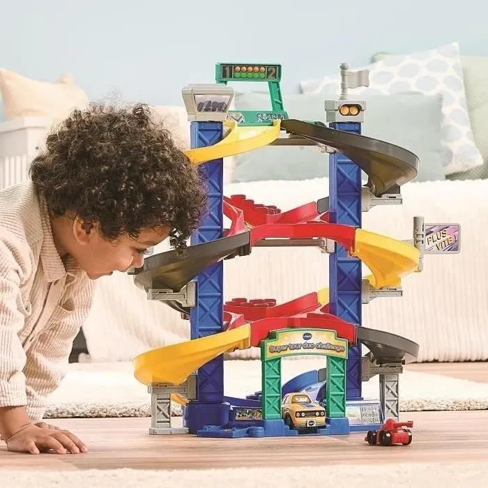 VTECH TUT TUT BOLIDES SERIE PRO - SUPER TOUR DUO CHALLENGE (+ LENNY, AS DU CIRCUIT)-1