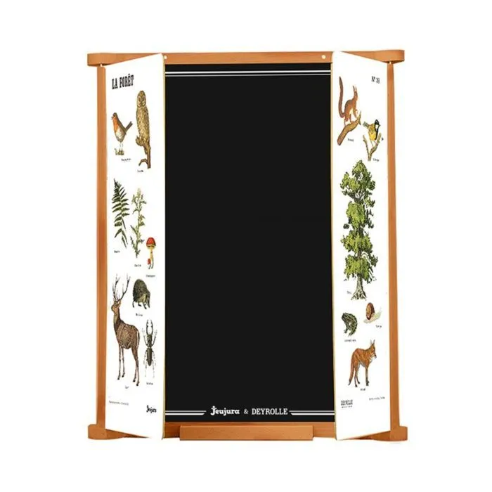 Tableau triptyque la forêt-0