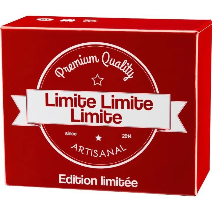 Jeu de société Limite Limite - Asmodee - Nouvelles combinaisons 100% inédites - Pour 3 joueurs ou plus-0