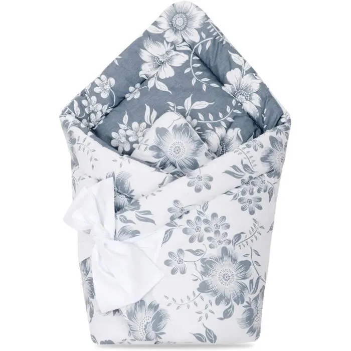 Bellochi Universelle Nid d'Ange Bebe - Réversible Couverture Enveloppante Bébé - en Coton Hypoallergénique - - Magnolia-0