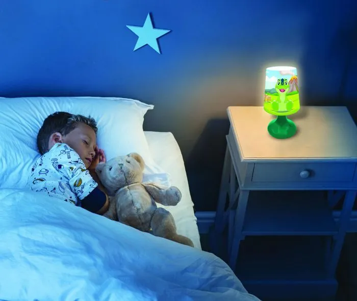 Mini lampe de chevet veilleuse sans fil Super Dinosaure-3