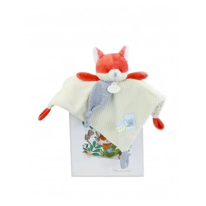 Doudou plat Renard Romarin --0